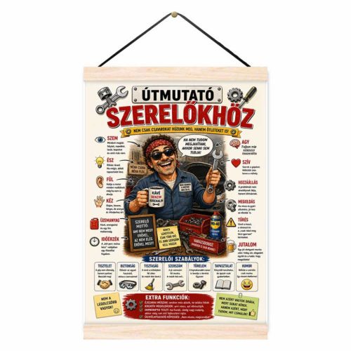 Vicces oklevél, Útmutató szerelőkhöz