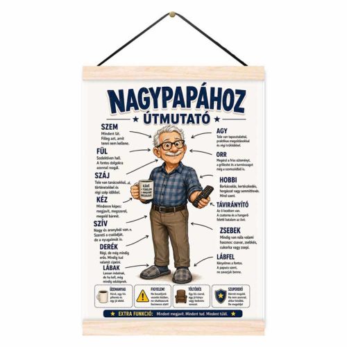 Vicces oklevél, Nagypapához útmutató