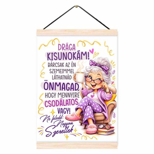 Vicces oklevél, Drága kisunokám