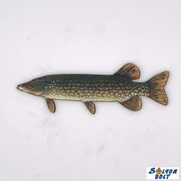 Halas hűtőmágnes, csuka