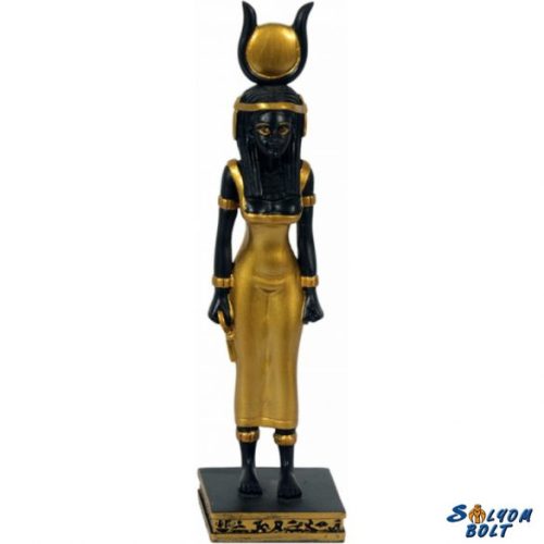 Isis (Izisz) egyiptomi istennő szobor, 16,5 cm