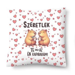 Kicsi díszpárna, Szeretlek, te vagy az én kapibarám