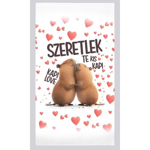 Szerelmes törölköző, Szeretlek, te kis kapi