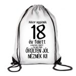 Vicces tornazsák, Akkor aggódnék 18 év felett