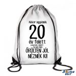 Vicces tornazsák, Akkor aggódnék 18 év felett