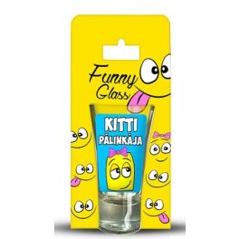 Kitti pálinkás pohár