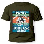 Vicces póló több színben, Ponty, harcsa, keszeg