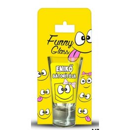 Enikő pálinkás pohár