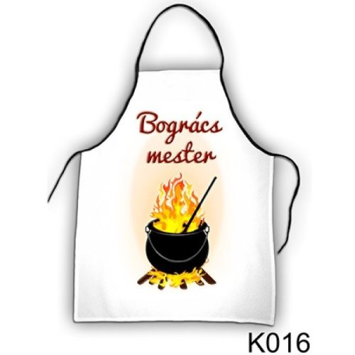 Szakács kötény, Bogrács mester