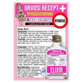 Vicces orvosi recept laposüveggel, Nyugdíjasoknak