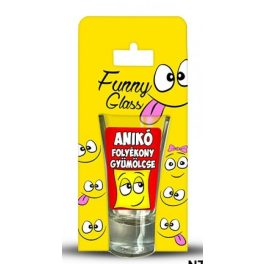 Anikó pálinkás pohár