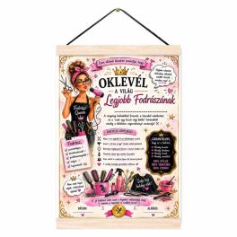 Vicces oklevél, A világ legobb fodrászának