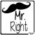 Hűtőmágnes, Mr Right