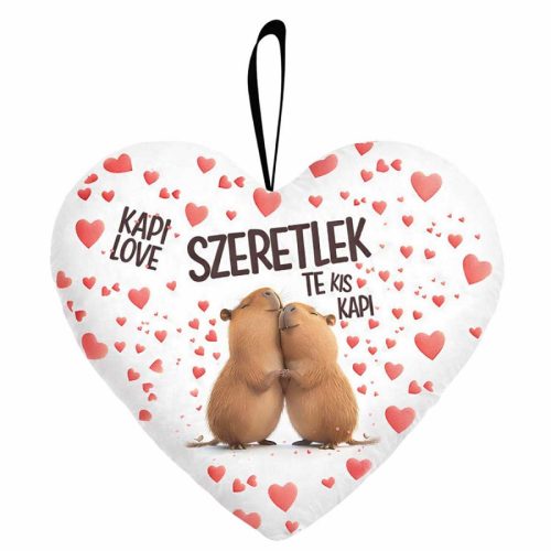 Szív alakú párna, Szeretlek, te kis kapi