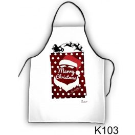 Szakács kötény, Santa Claus, karácsony