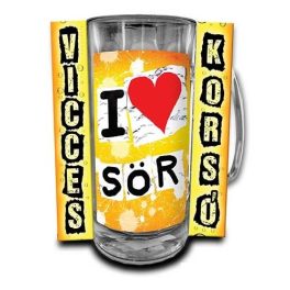 Vicces korsó, I love sör