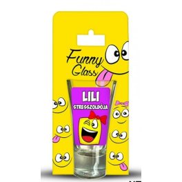 Lili pálinkás pohár