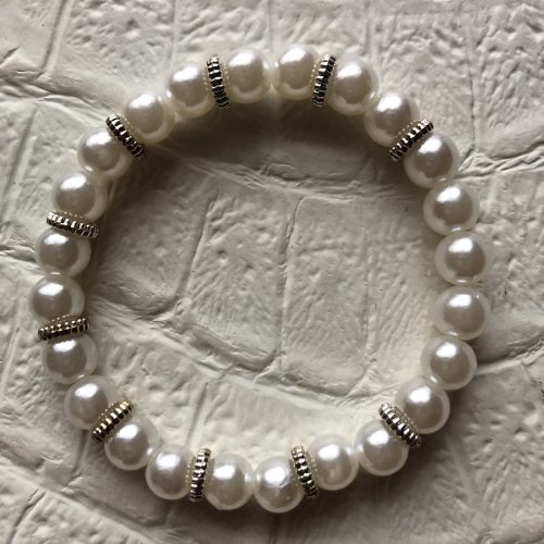 Ezüstkoszorú elegancia karkötő