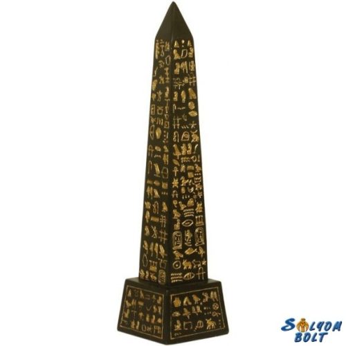 Obeliszk egyiptomi szobor, 21 cm
