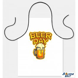 Vicces szakács kötény, Beer day