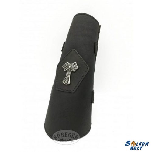 Thor kalapács dísszel bőr alkarvédő