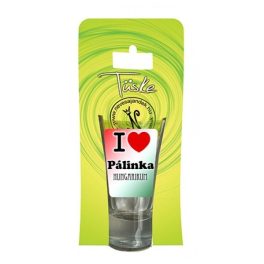 Pálinkás pohár, I love pálinka