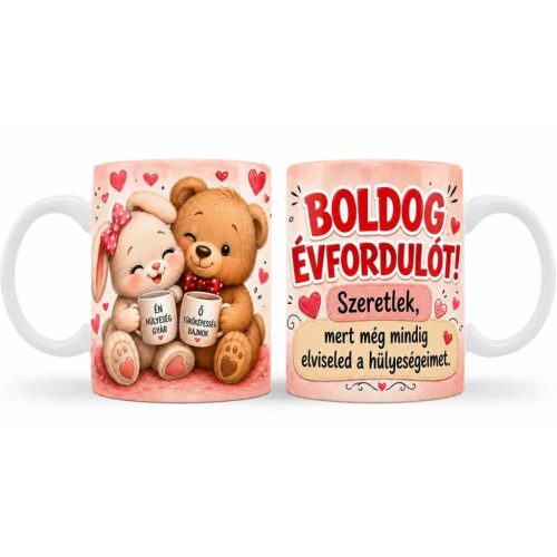 Vicces bögre, Boldog évfordulót