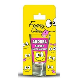 Andrea pálinkás pohár