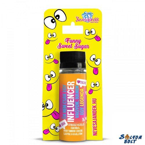 Vicces cukor, Influencereknek