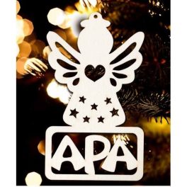 Karácsonyfa dísz, Apa, angyal