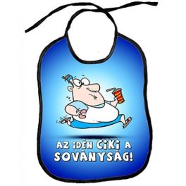 Vicces előke, Az idén ciki a soványság