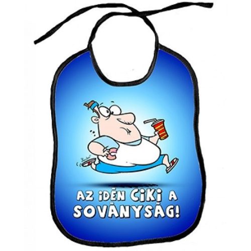 Vicces előke, Az idén ciki a soványság