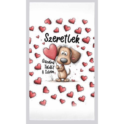 Szerelmes törölköző, Szeretlek, gazdira talált a szívem