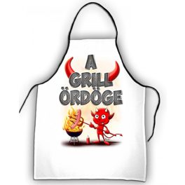 Vicces szakács kötény, A grill ördöge