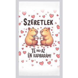 Szerelmes törölköző, Te vagy az én kapibarám