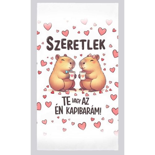 Szerelmes törölköző, Te vagy az én kapibarám