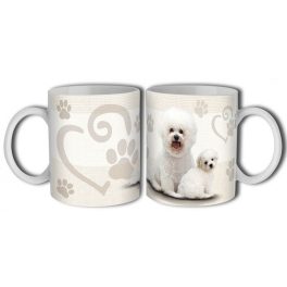 Kutyás bögre, Bichon Frise