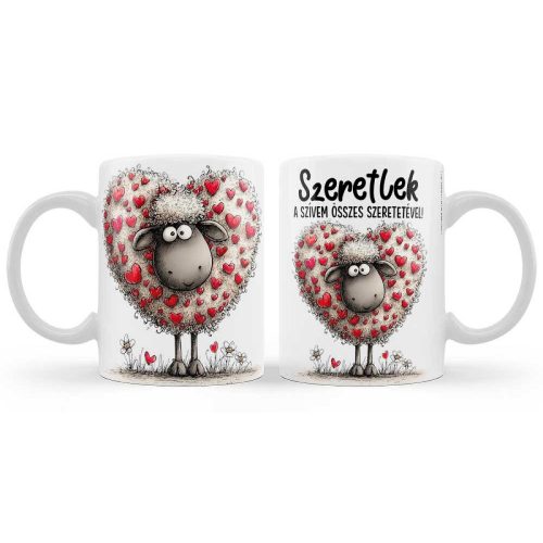 Szerelmes bögre, Szeretlek a szívem összes szeretetével