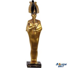 Osiris (Ozirisz) egyiptomi isten szobor, 22 cm