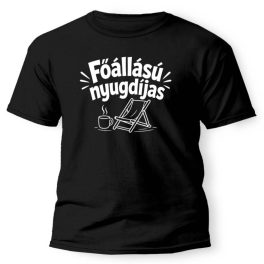 Vicces póló, Főállású nyugdíjas