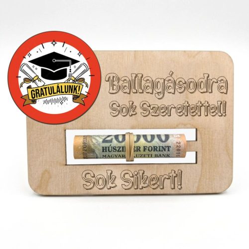 Ballagási pénzátadó, Ballagásodra sok szeretettel