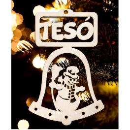 Karácsonyfa dísz, Tesó, hóember