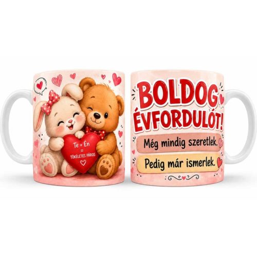 Vicces bögre, Boldog évfordulót
