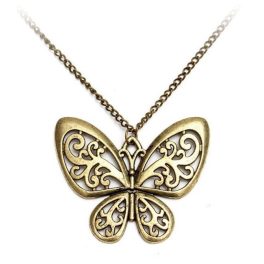 Vintage pillangó nyaklánc 