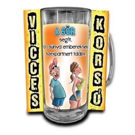 Vicces korsó, A sör segít