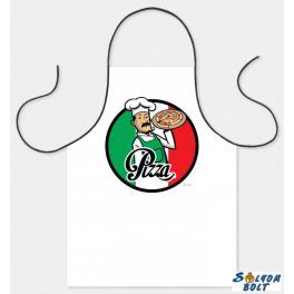 Vicces szakács kötény, Pizza futár