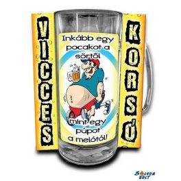 Vicces korsó, Inkább egy pocakot a sörtől