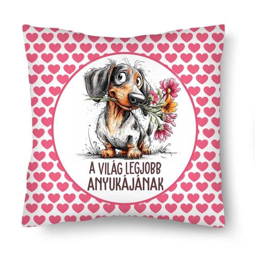 Kicsi díszpárna, Anyák napja, A világ legjobb anyukája