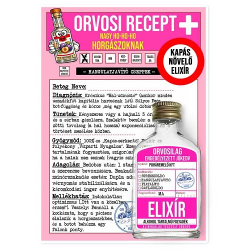 Vicces orvosi recept laposüveggel, Nagy Ho-Ho-Ho- Horgász