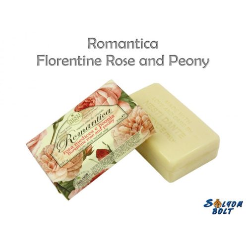 Natúr szappan, Romantica, rózsa, 250 g